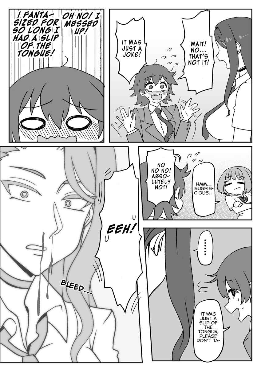 Something Naughty Would Happen If They Knew Each Other's Thoughts Chapter 6 - Page 9