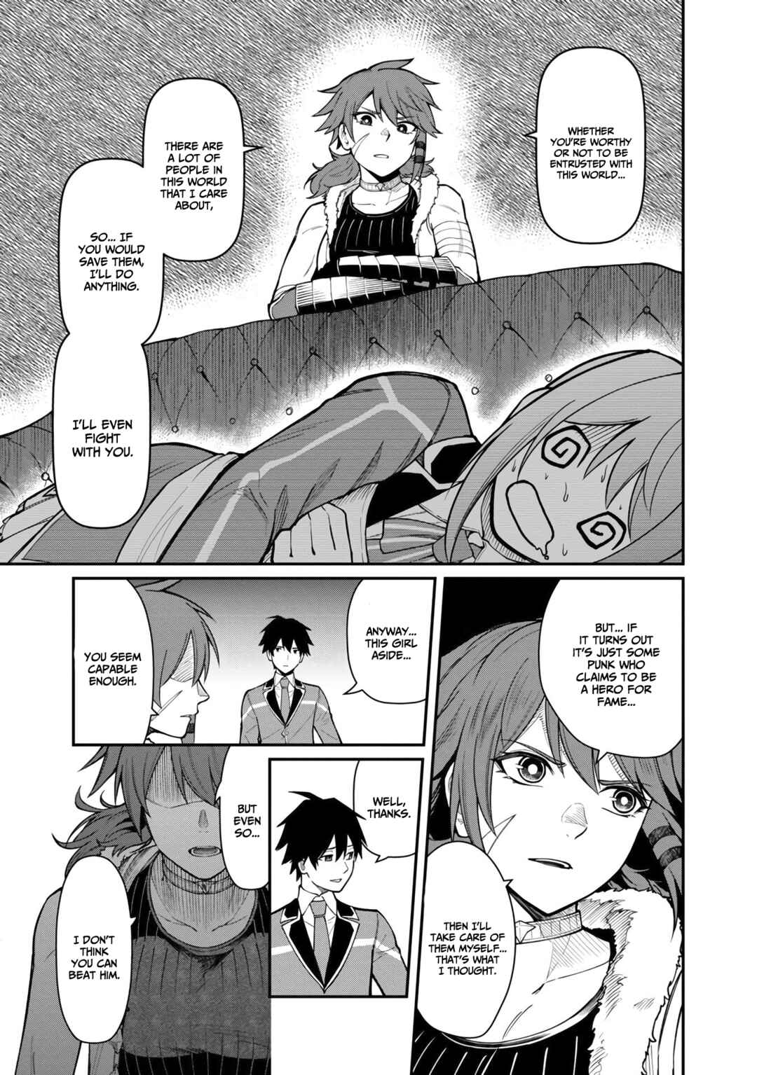 Saikyou no Maou ni Kitaerareta Yuusha, Isekai Kikansha-tachi no Gakuen de Musou Suru Chapter 9 - Page 10