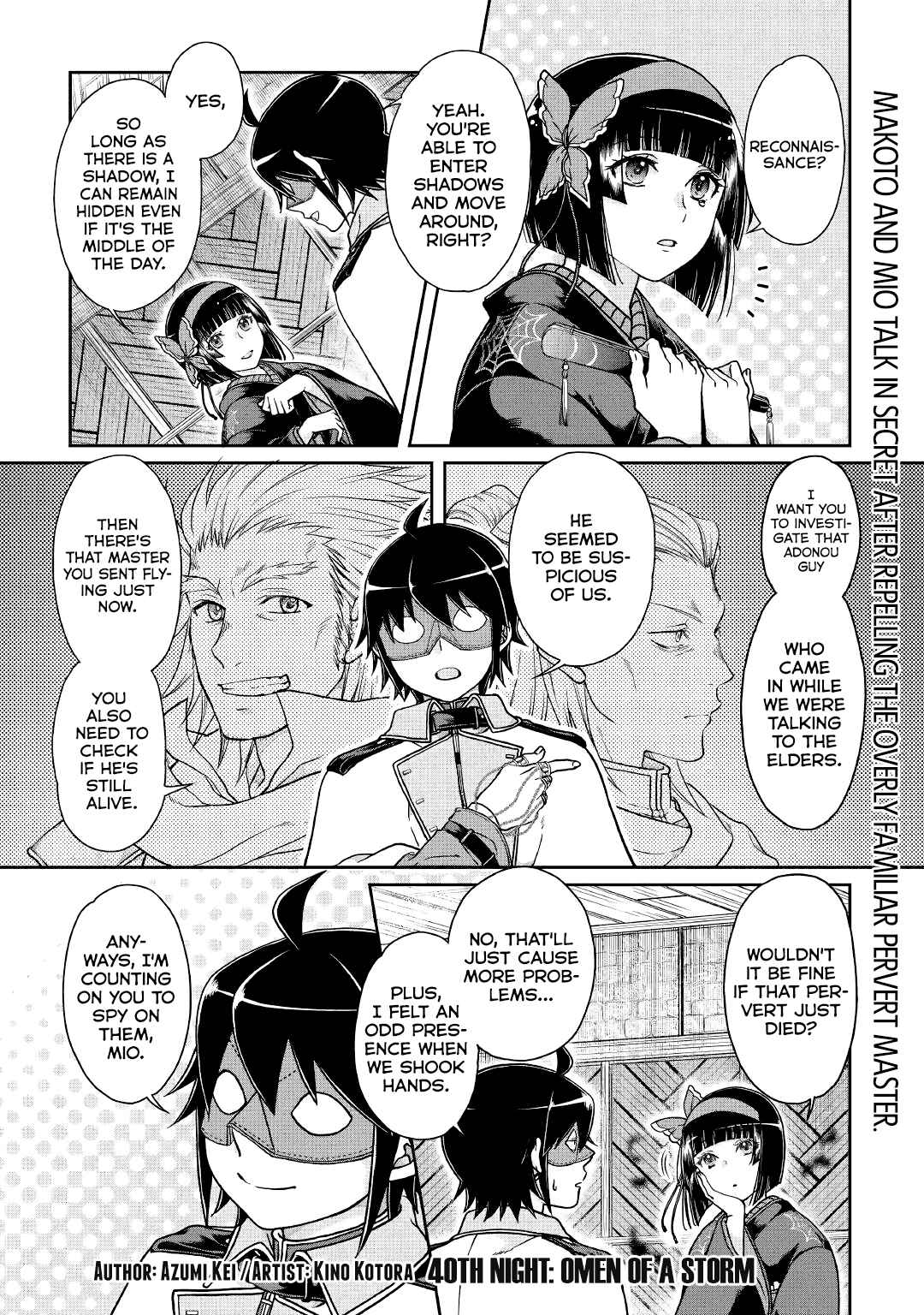 Tsuki ga Michibiku Isekai Douchuu Chapter 40 - Page 1