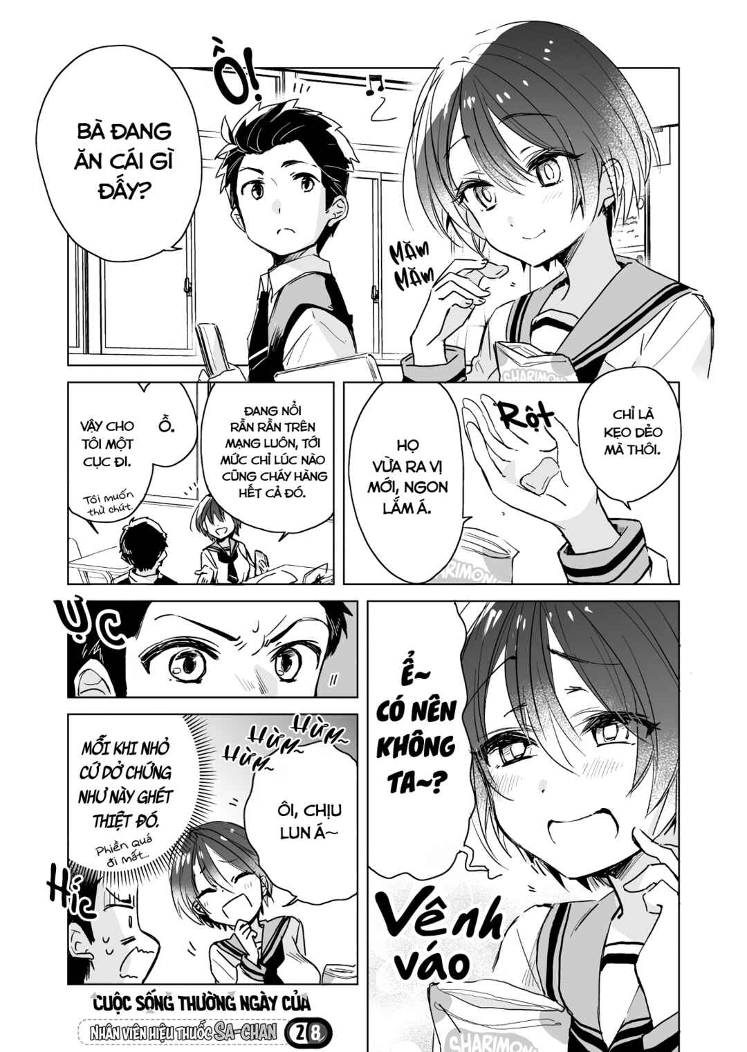 Drugstore Ten'in Sacchan no Nichijou Chapter 28 - Page 1