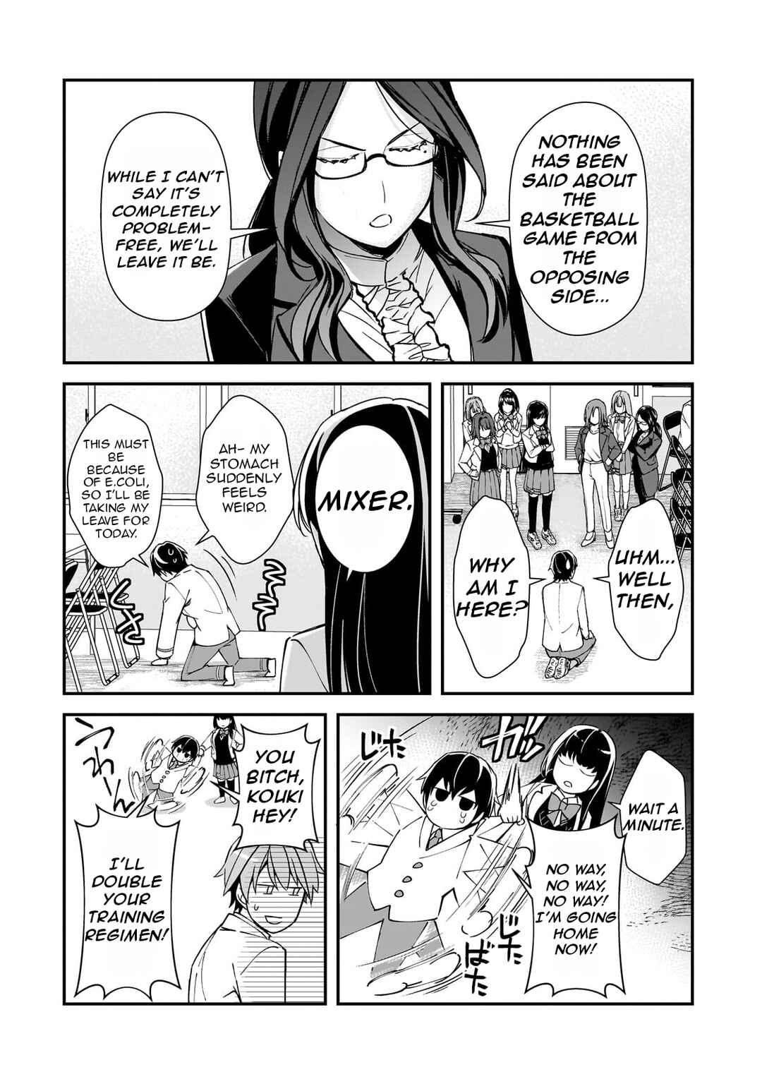 Ore ni Trauma wo Ataeta Joshi-tachi ga Chirachira Mitekuru kedo, Zannen desuga Teokure desu Chapter 19 - Page 28