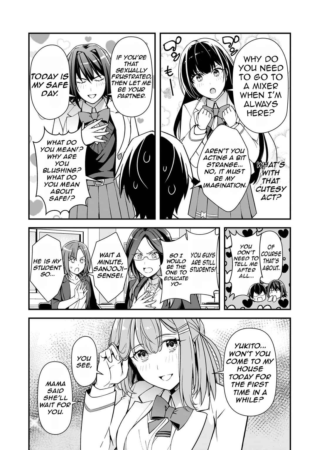 Ore ni Trauma wo Ataeta Joshi-tachi ga Chirachira Mitekuru kedo, Zannen desuga Teokure desu Chapter 19 - Page 29
