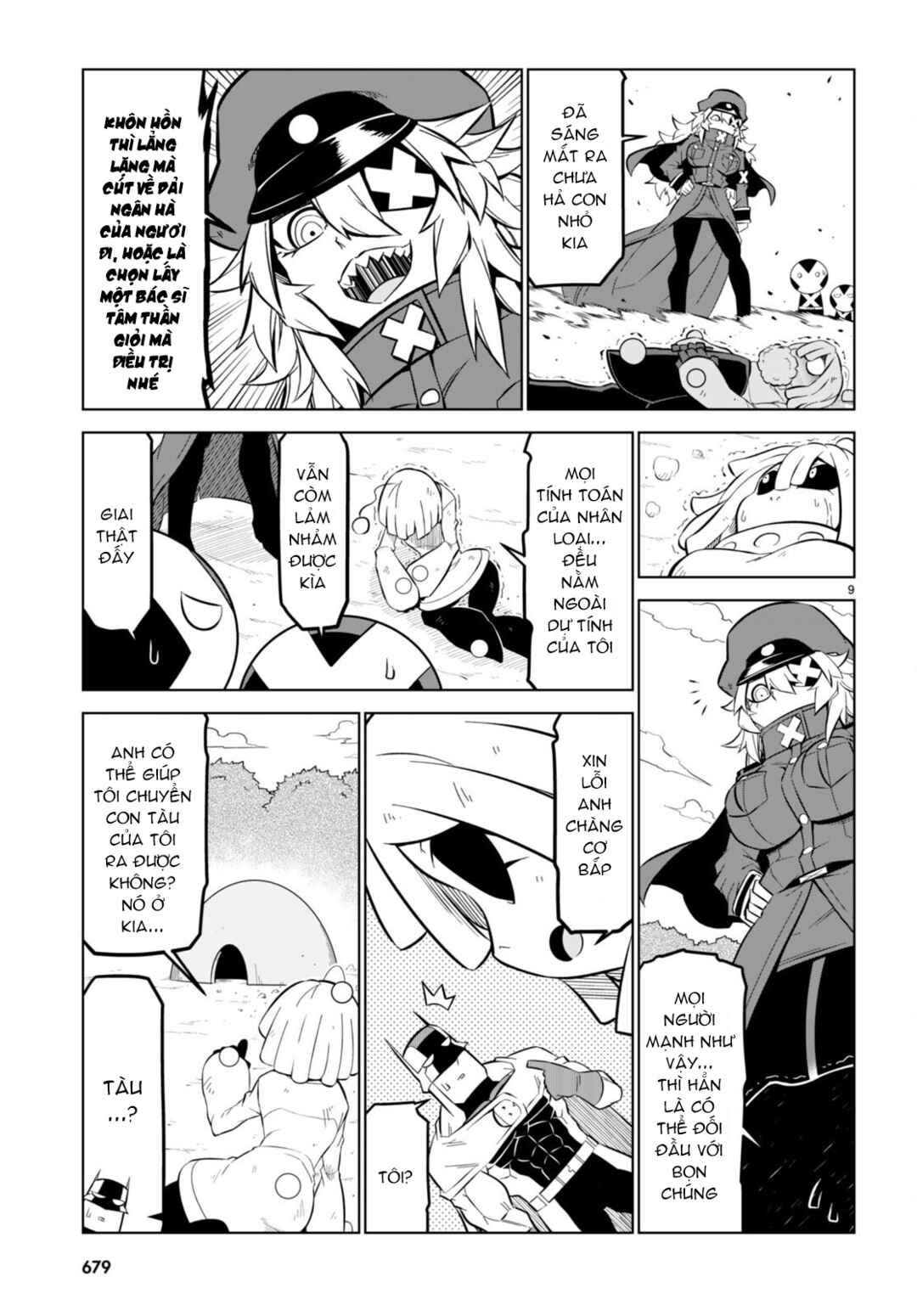 Zannen Onna Kanbu Black General-san Chapter 172 - Page 11