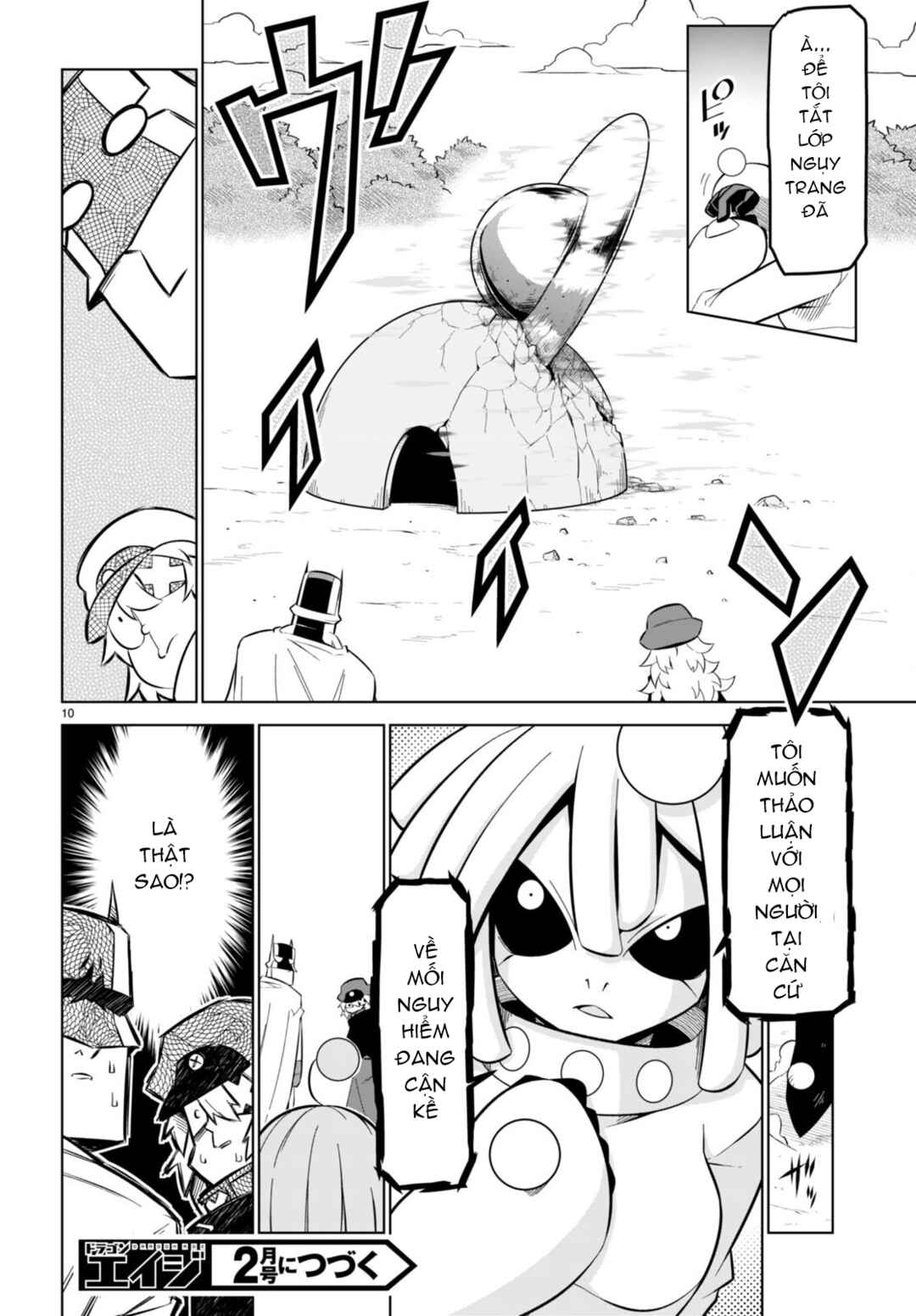Zannen Onna Kanbu Black General-san Chapter 172 - Page 12