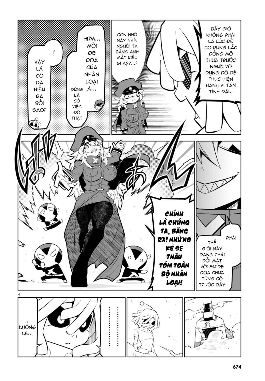 Zannen Onna Kanbu Black General-san Chapter 172 - Page 6