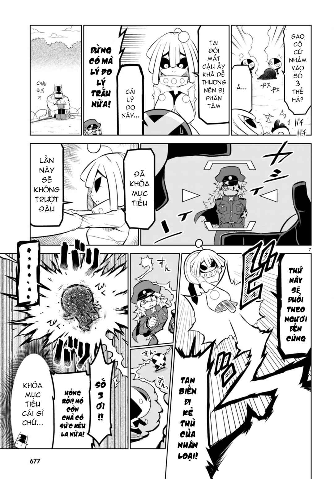 Zannen Onna Kanbu Black General-san Chapter 172 - Page 9