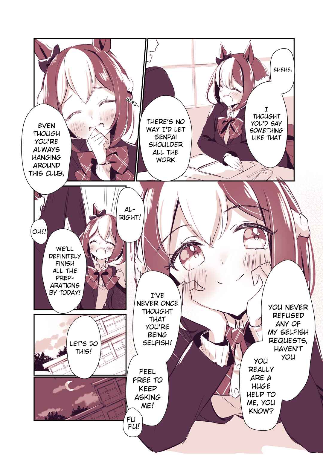 Moshi Ano Ko ga Tracen Gakuen ni Itte Nakattara. Spe Senpai no Baai Chapter 1 - Page 12