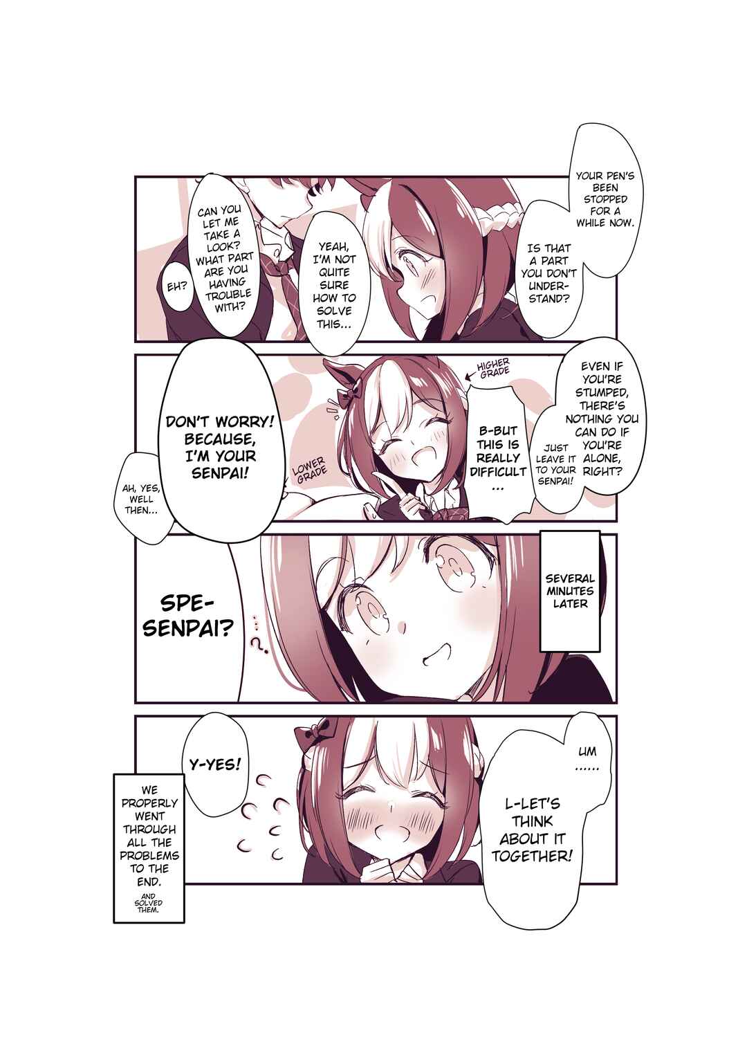 Moshi Ano Ko ga Tracen Gakuen ni Itte Nakattara. Spe Senpai no Baai Chapter 1 - Page 4