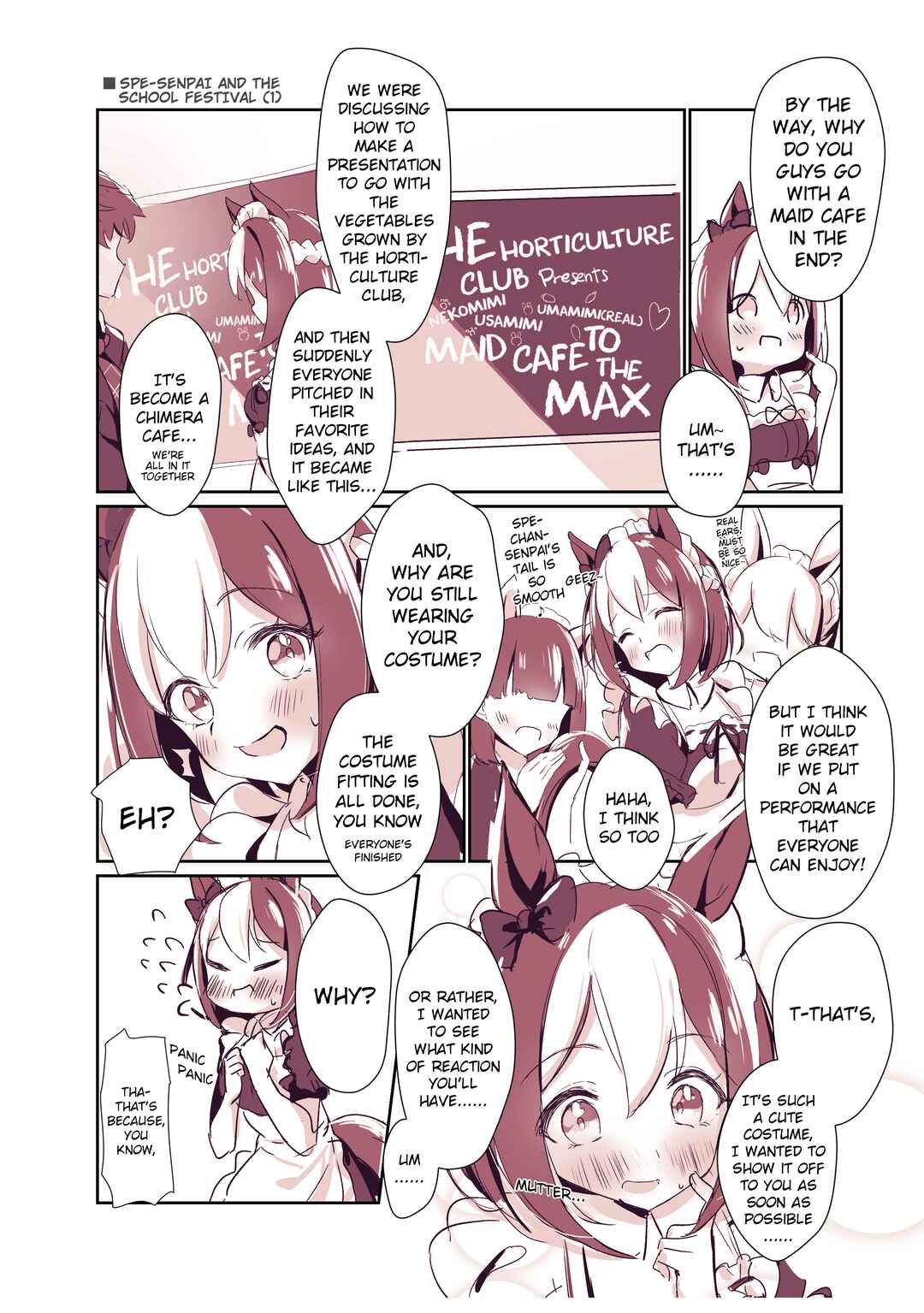 Moshi Ano Ko ga Tracen Gakuen ni Itte Nakattara. Spe Senpai no Baai Chapter 1 - Page 8
