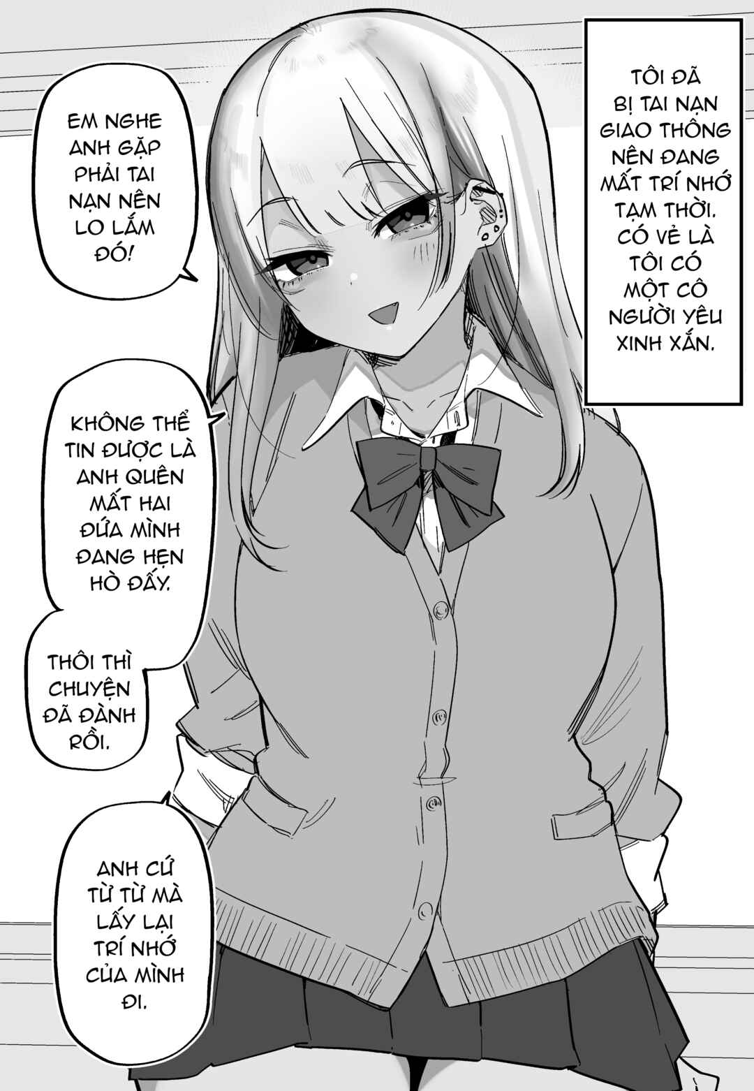 Apparently I Have a Gyaru Girlfriend After Getting Memory Loss Chapter ? - Page 1