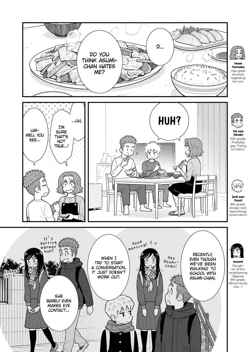 Uchi no Musuko wa Tabun Gay Chapter 34 - Page 1