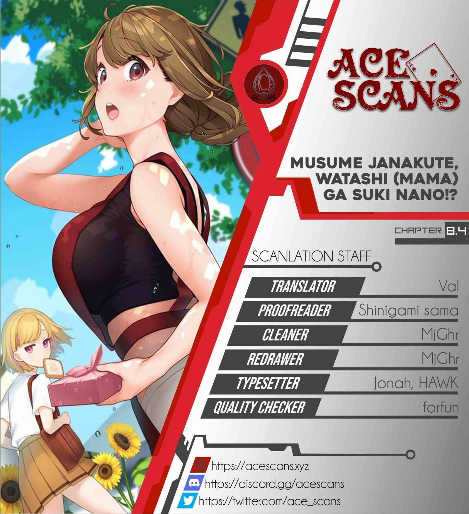 Musume Janakute Mama ga Suki nano!? Chapter 8.4 - Page 1