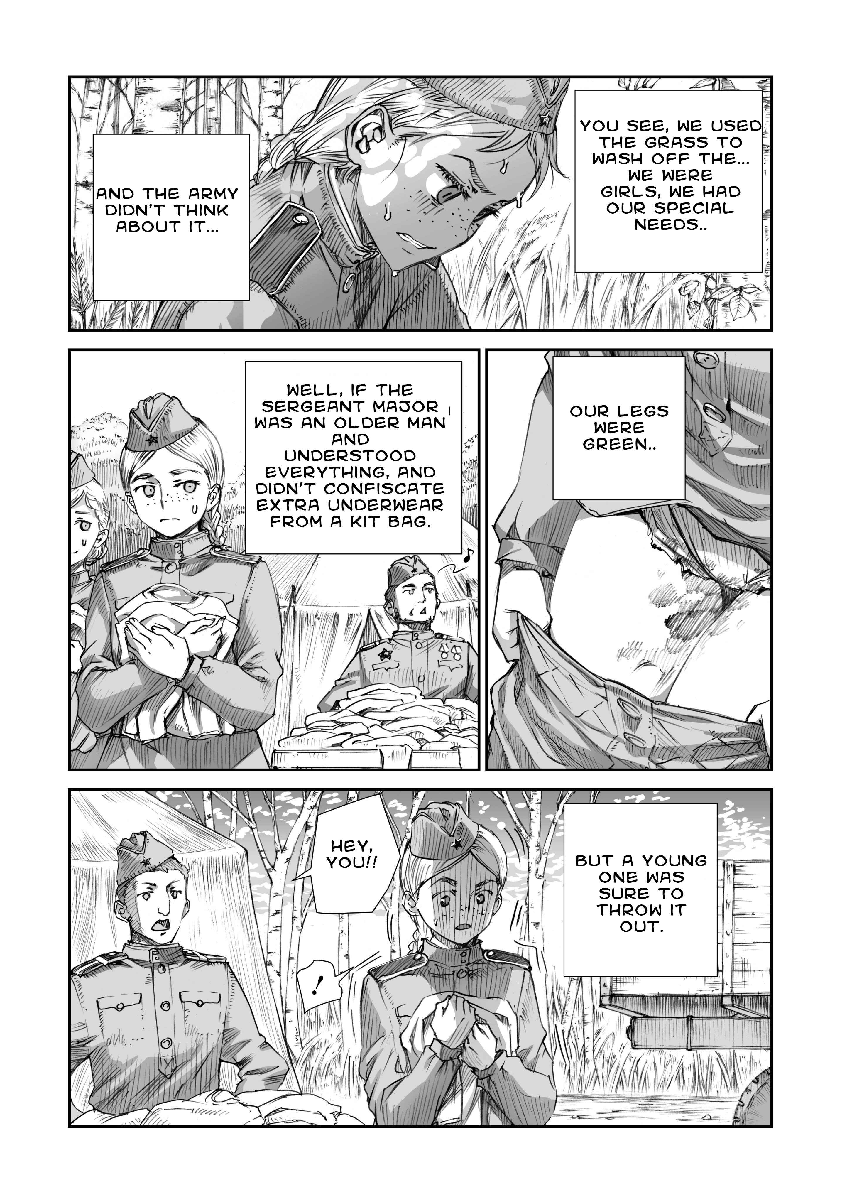 Sensou wa Onna no Kao wo Shiteinai Chapter 5 - Page 6