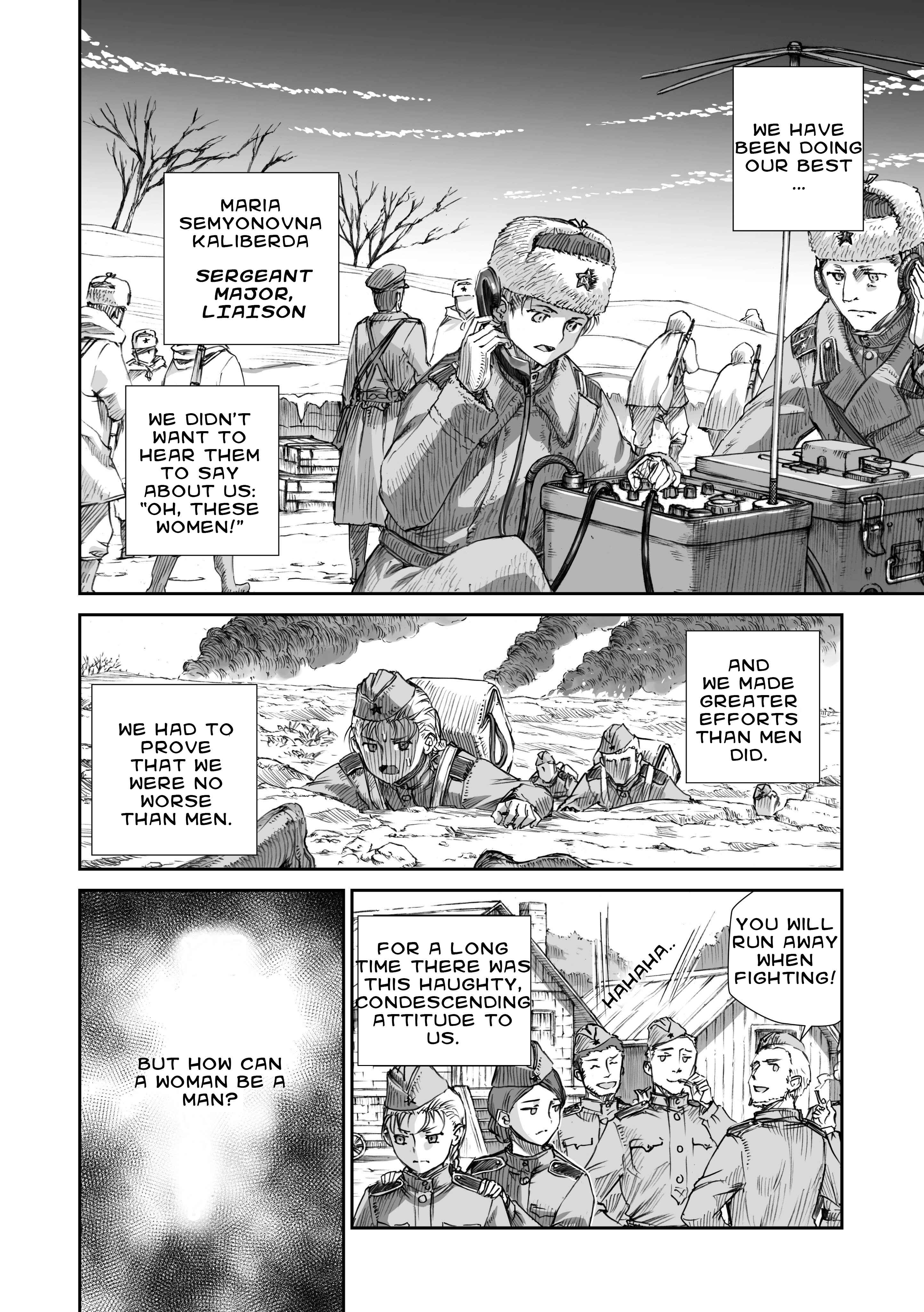 Sensou wa Onna no Kao wo Shiteinai Chapter 5 - Page 8