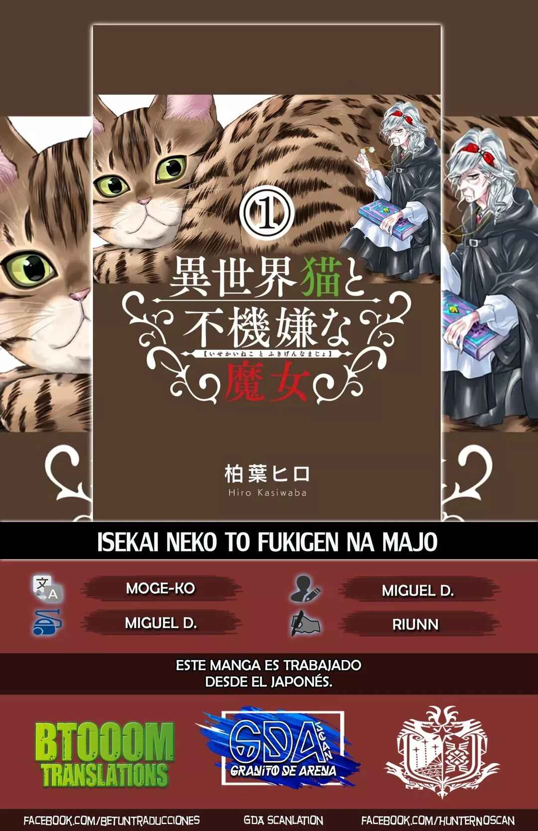 Isekai Neko to Fukigen na Majo Chapter 6 - Page 1