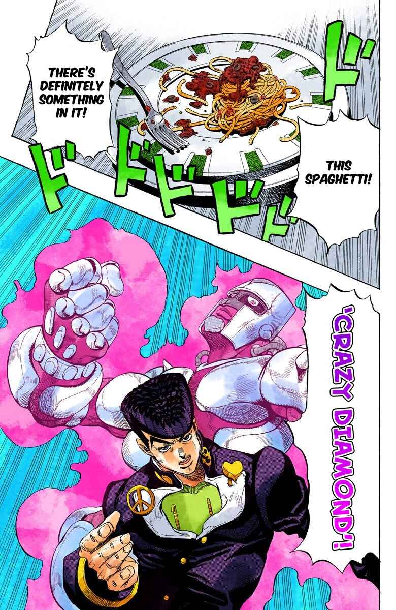 JoJo no Kimyou na Bouken: Part 4 - Diamond wa Kudakenai Color-ban Chapter 40 - Page 16