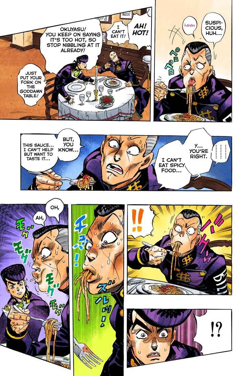 JoJo no Kimyou na Bouken: Part 4 - Diamond wa Kudakenai Color-ban Chapter 40 - Page 8