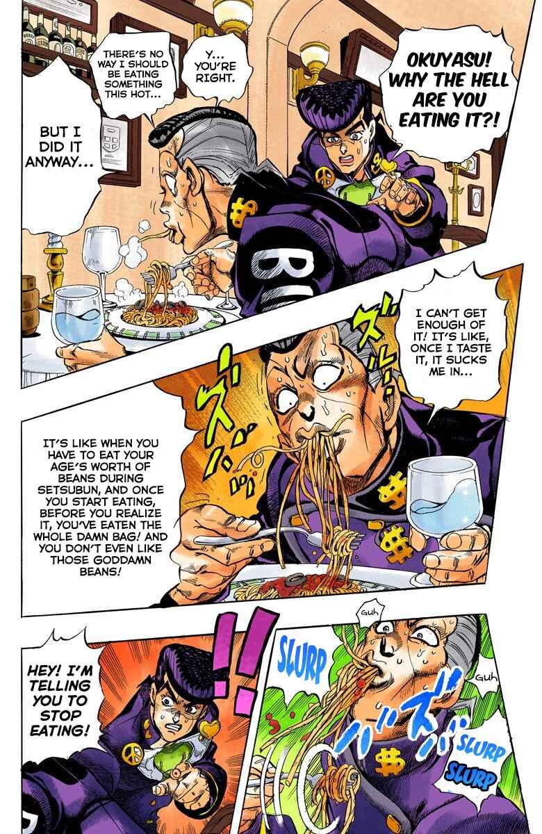 JoJo no Kimyou na Bouken: Part 4 - Diamond wa Kudakenai Color-ban Chapter 40 - Page 9