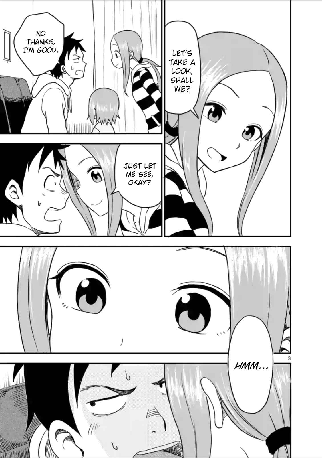 Karakai Jouzu no (Moto) Takagi-san Chapter 28 - Page 3