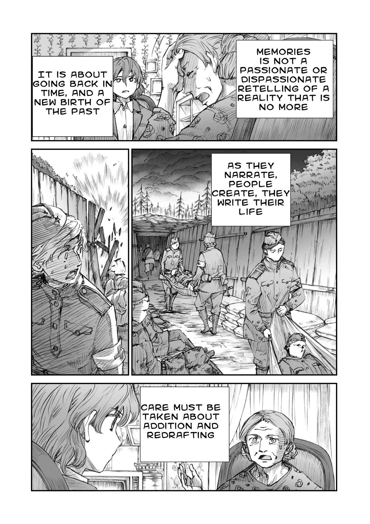 Sensou wa Onna no Kao wo Shiteinai Chapter 13 - Page 3