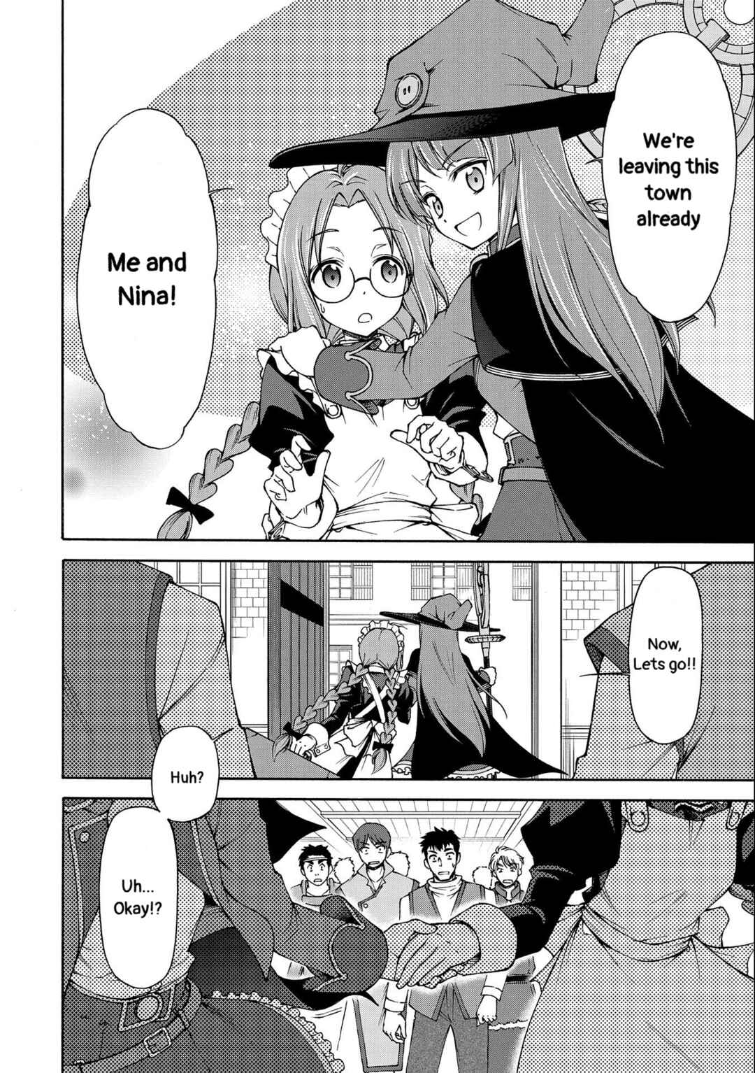 Maid nara Touzen desu. ~Nureginu wo Kiserareta Bannou Maid-san wa Tabi ni Deru Koto ni shimashita.~ Chapter 3 - Page 4