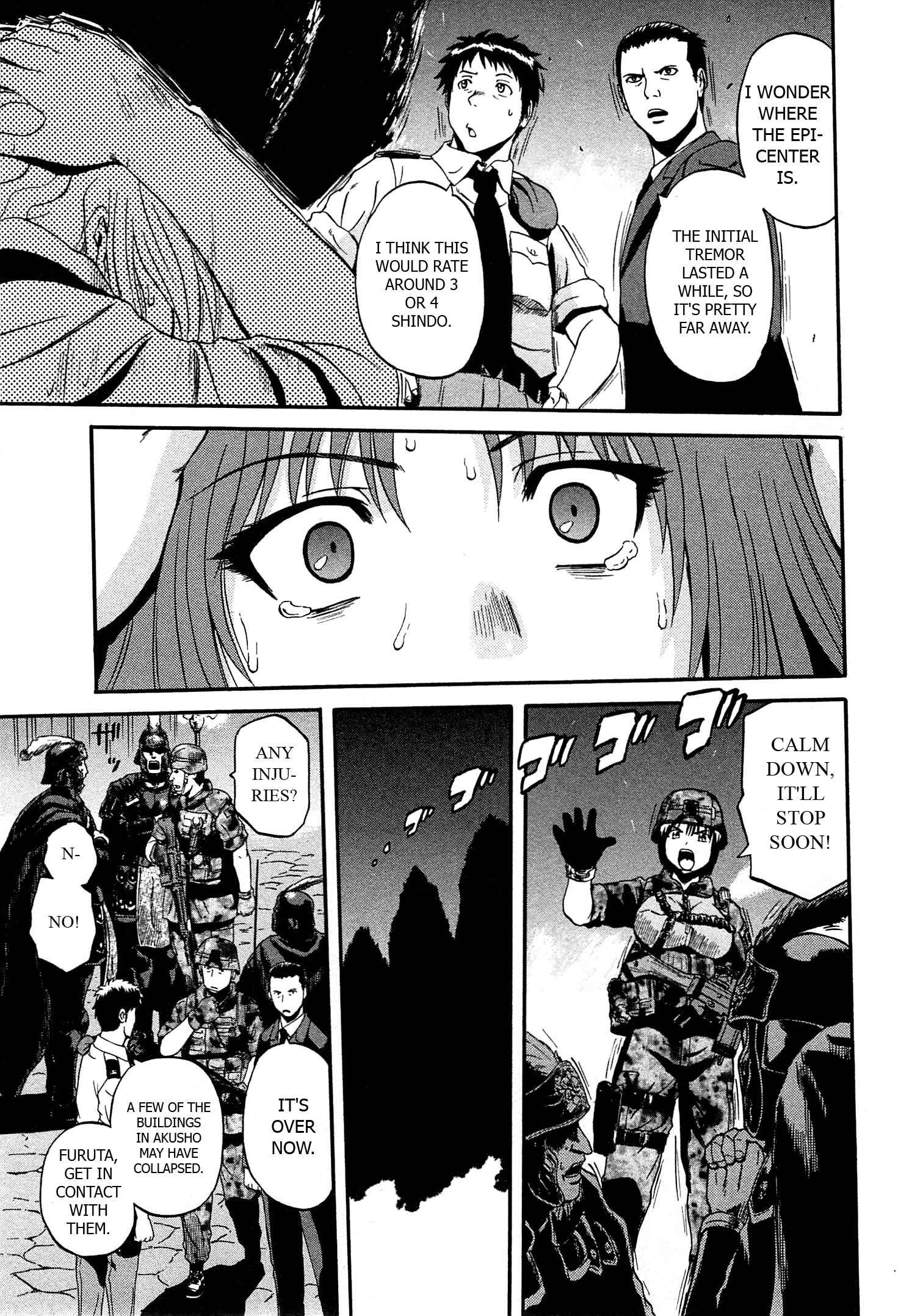 GATE - Jieitai Kanochi nite, Kaku Tatakaeri Chapter 32 - Page 12