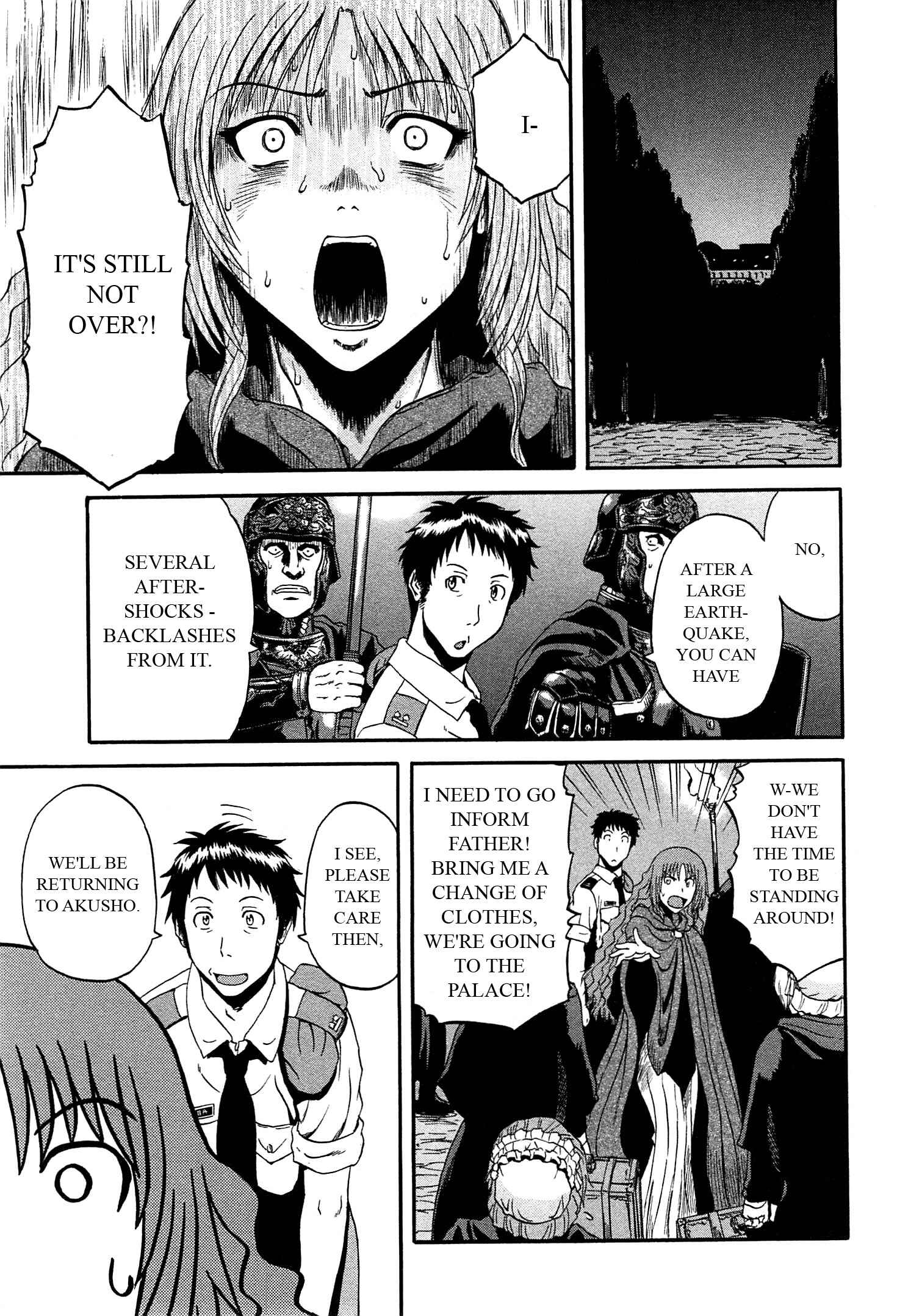 GATE - Jieitai Kanochi nite, Kaku Tatakaeri Chapter 32 - Page 14