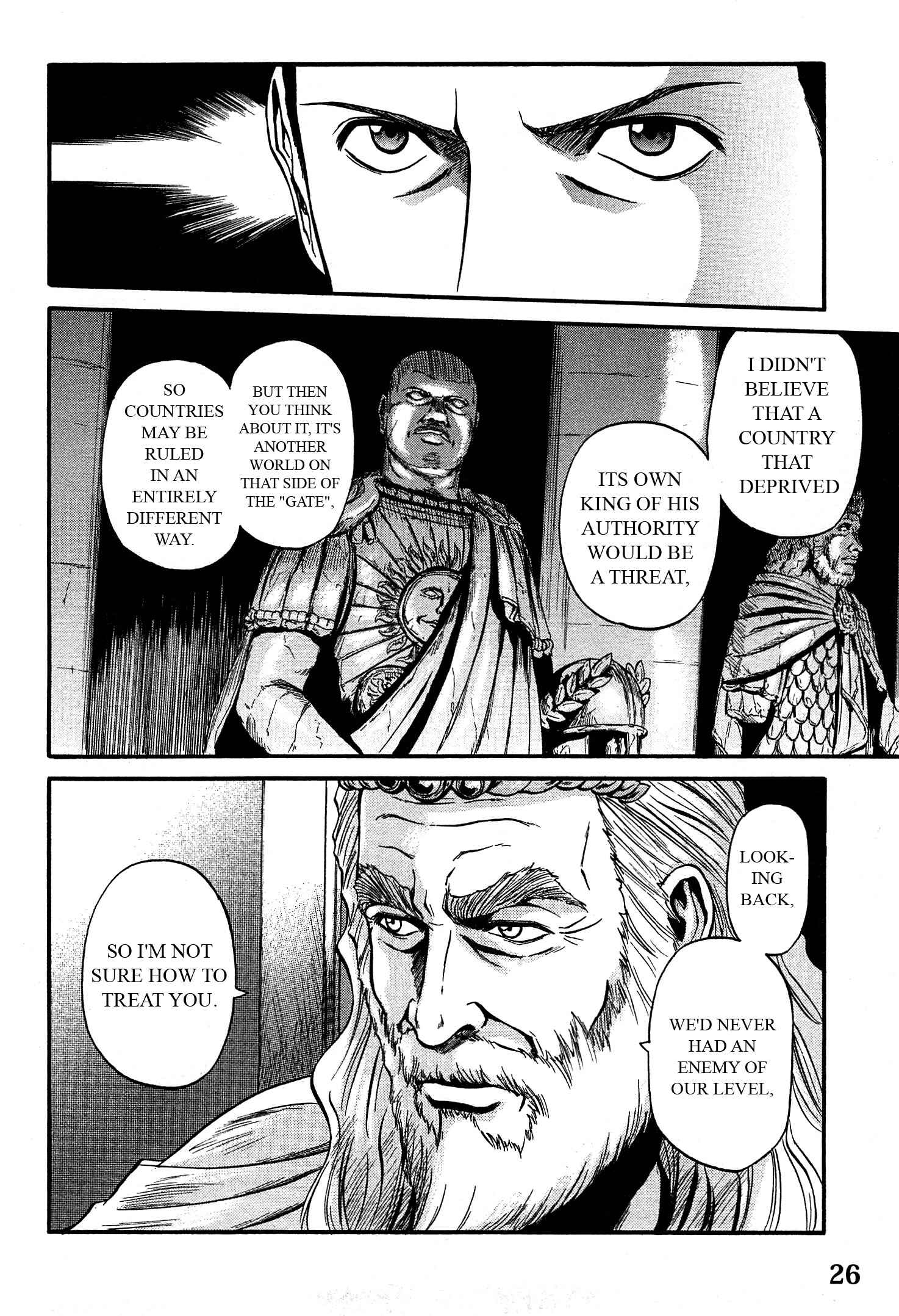 GATE - Jieitai Kanochi nite, Kaku Tatakaeri Chapter 32 - Page 26