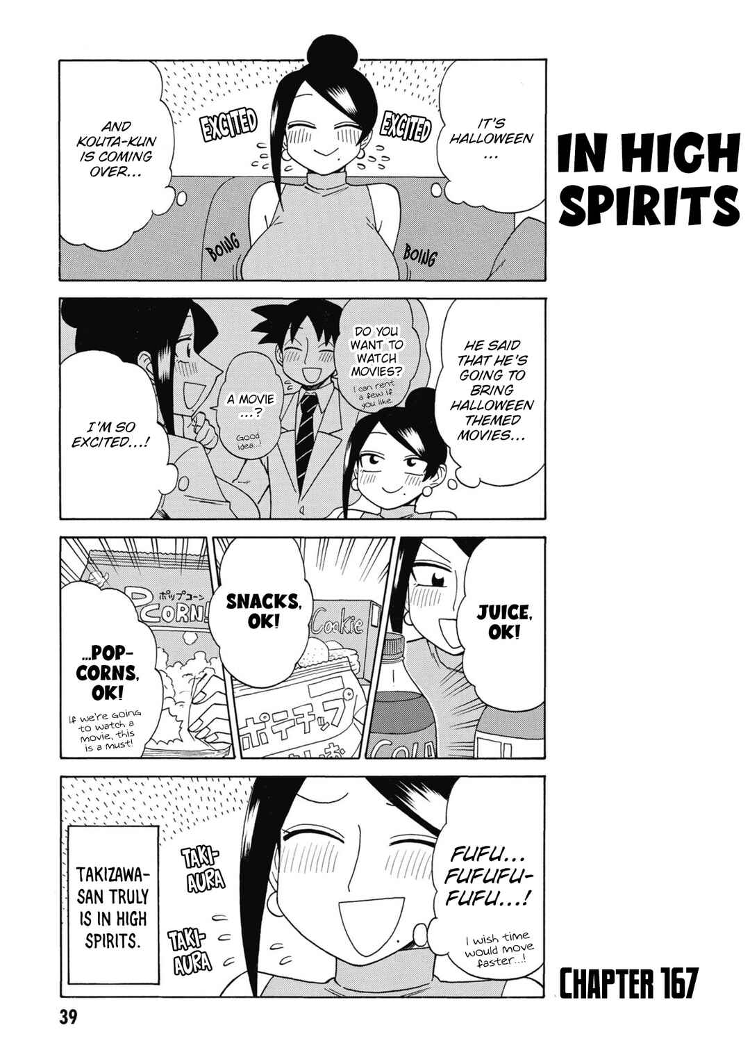 Bijin Onna Joushi Takizawa-san Chapter 167 - Page 1
