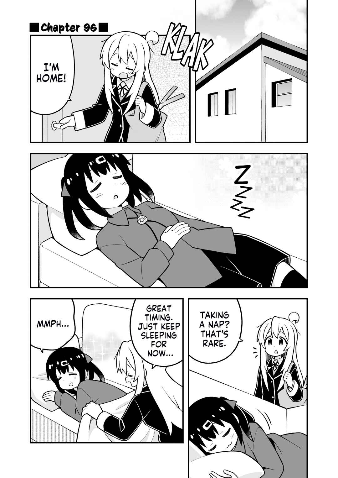 Onii-chan wa Oshimai! Chapter 96 - Page 1