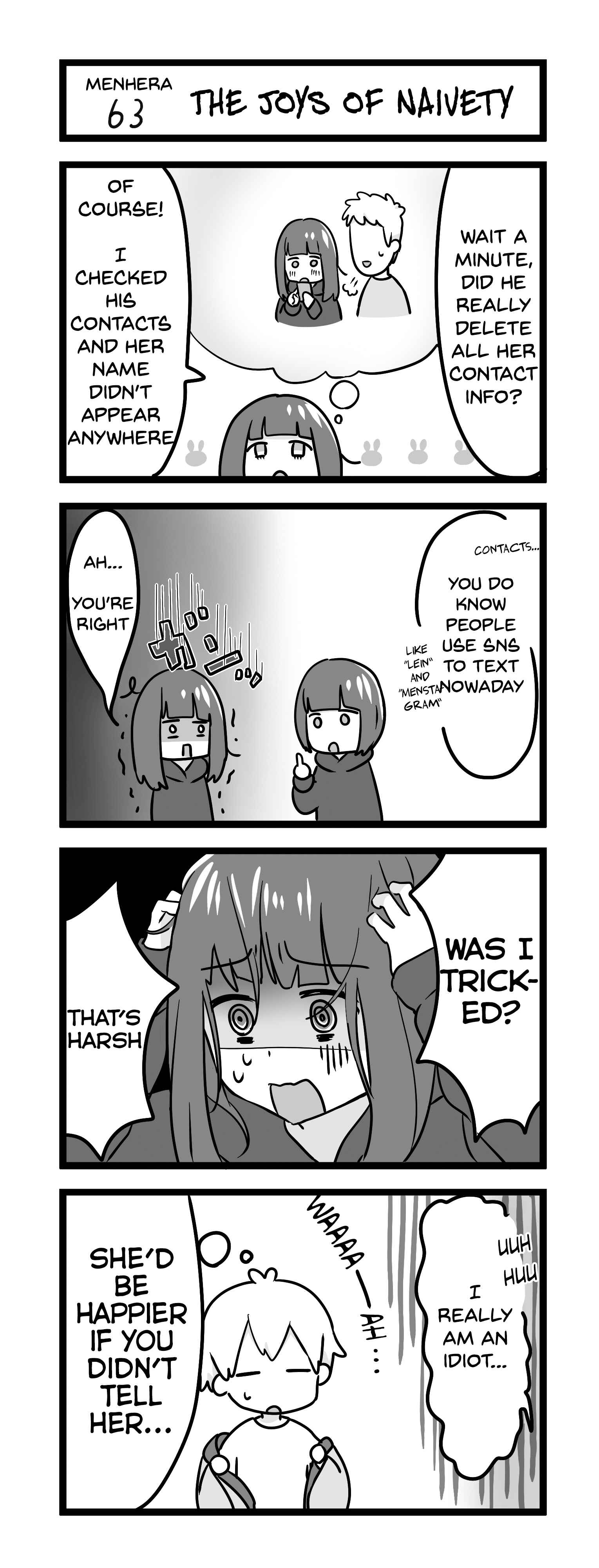 Menhera Shoujo Kurumi-chan Chapter 63 - Page 1