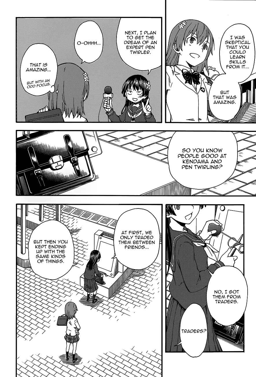 Toaru Majutsu no Index Gaiden: Toaru Kagaku no Railgun Chapter 77 - Page 14