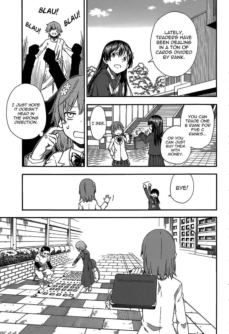 Toaru Majutsu no Index Gaiden: Toaru Kagaku no Railgun Chapter 77 - Page 15