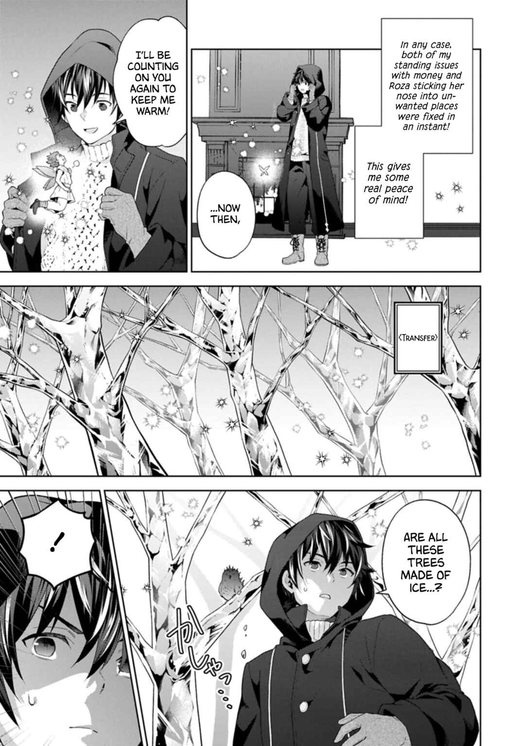 Isekai ni Ten'i Shitara Yama no Naka datta. Handou de Tsuyosa yori mo Kaitekisa wo Erabimashita Chapter 40 - Page 8