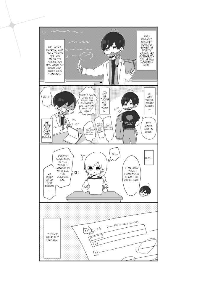 Homura-sensei Is Probably Unpopular Chapter 1 - Page 2