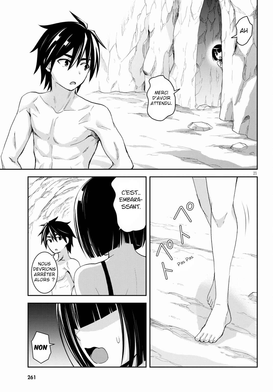 Isekai Yurutto Survival Seikatsu ~Gakkou no Minna to Isekai no Mujintou ni Tenishitakedo Ore Dake Rakushou desu~ Chapter 12 - Page 21
