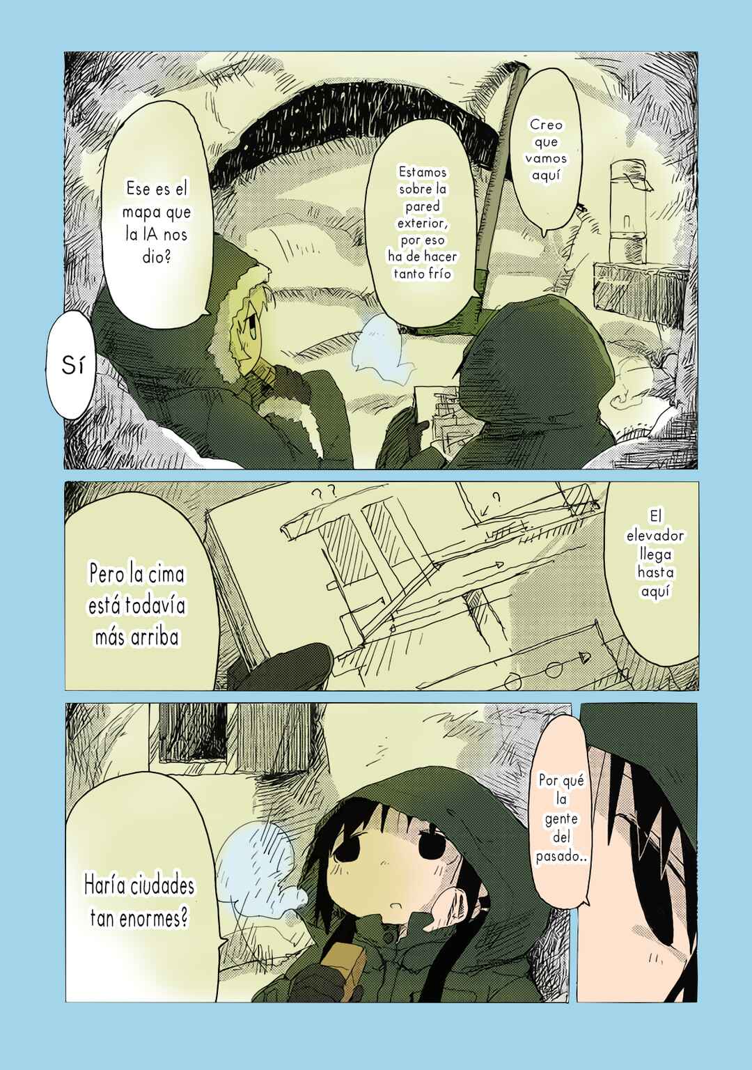 Shoujo Shuumatsu Ryokou (Fan Colored) Chapter 36 - Page 11