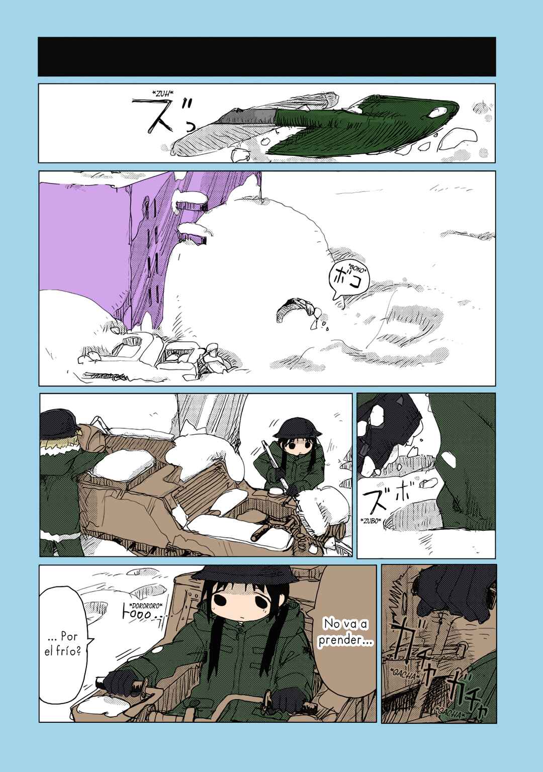 Shoujo Shuumatsu Ryokou (Fan Colored) Chapter 36 - Page 16