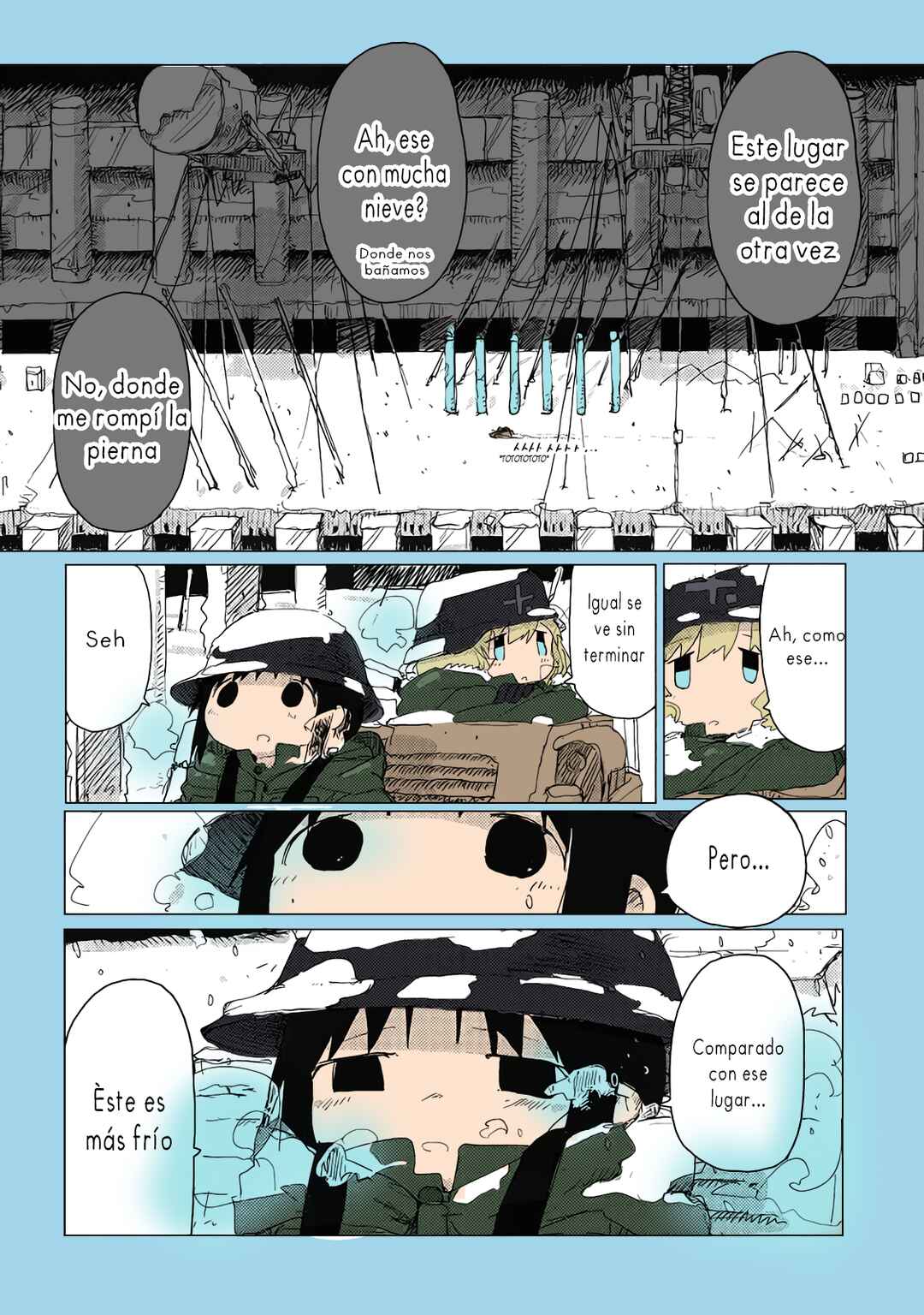 Shoujo Shuumatsu Ryokou (Fan Colored) Chapter 36 - Page 4