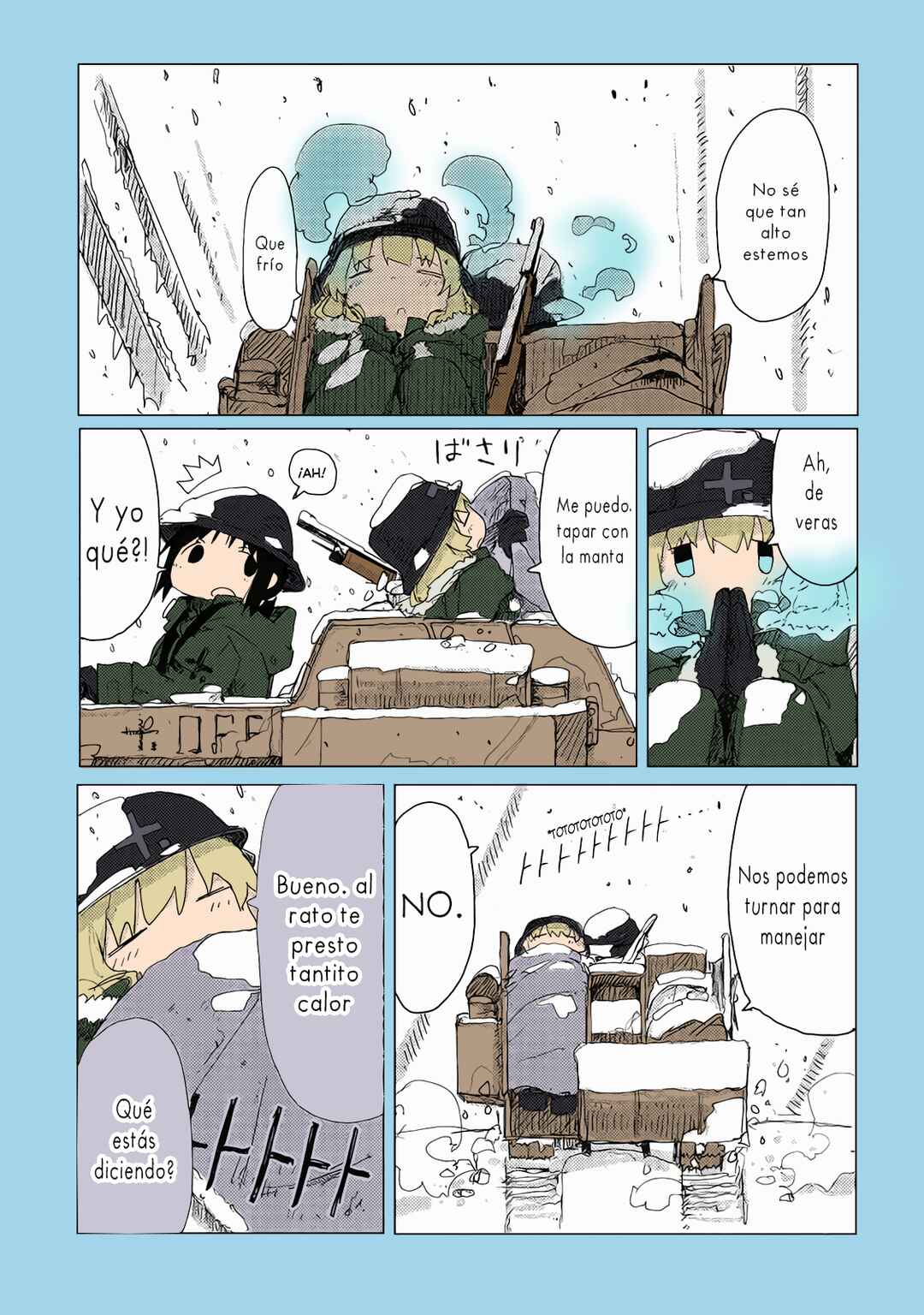 Shoujo Shuumatsu Ryokou (Fan Colored) Chapter 36 - Page 5