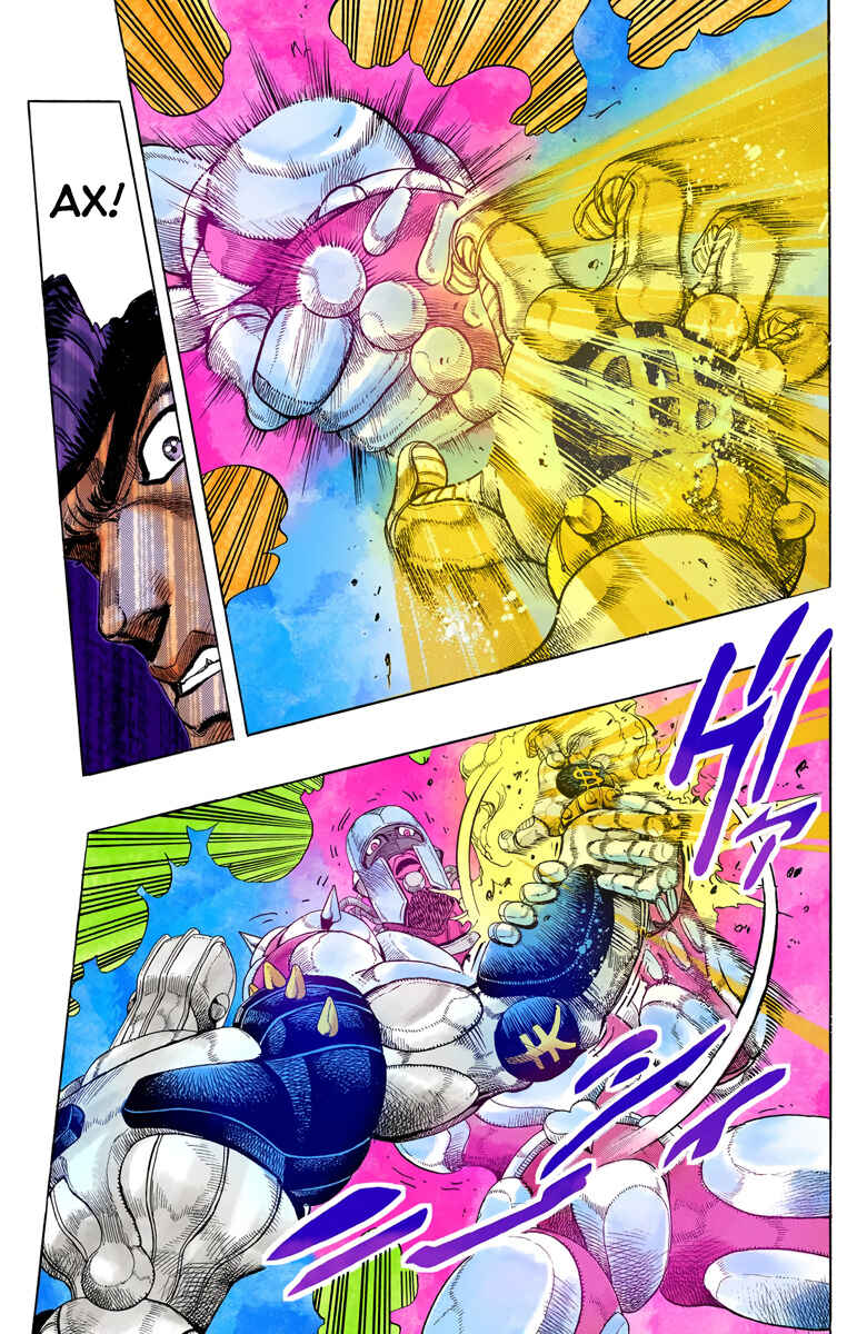 JoJo no Kimyou na Bouken: Part 4 - Diamond wa Kudakenai Color-ban Chapter 10 - Page 10