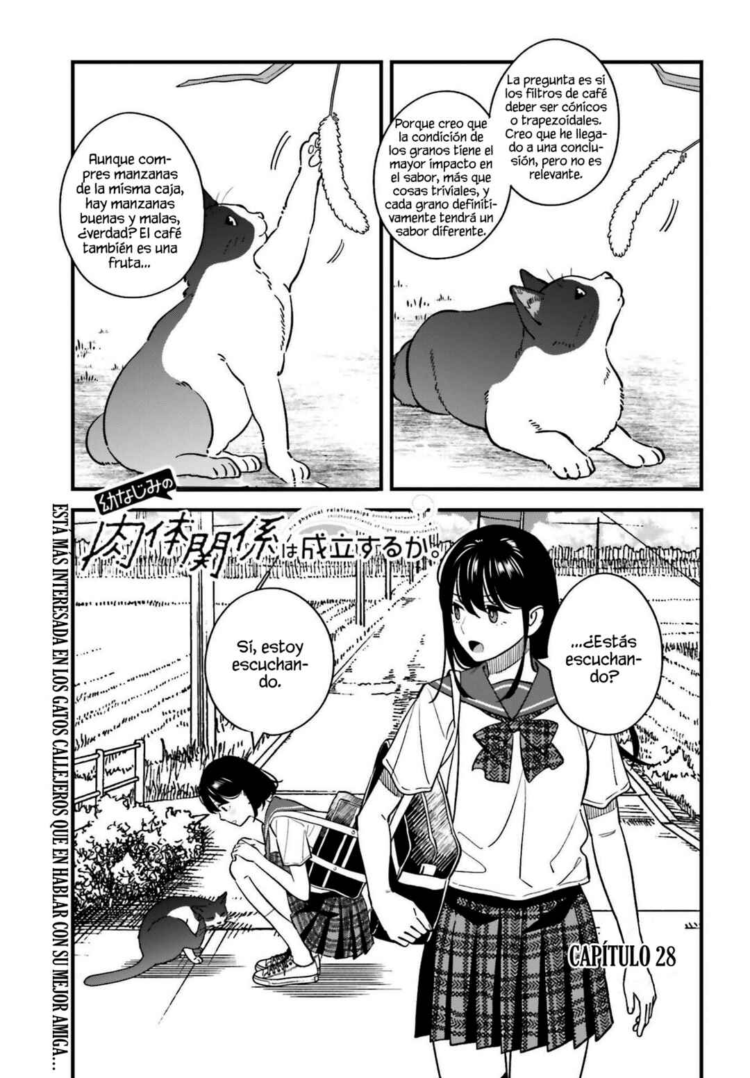 Osananajimi no Koukousei no Aida ni Nikutai Kankei wa Seiritsu suru ka. Chapter 28 - Page 3