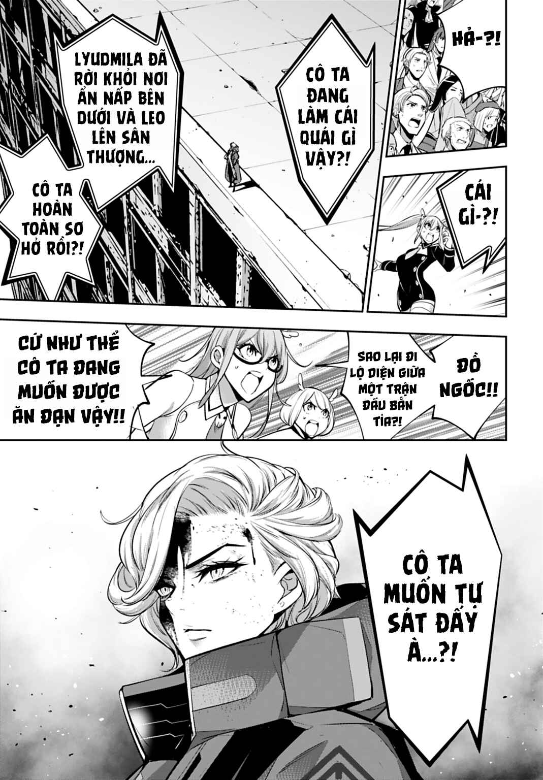 Majo Taisen - 32-nin no Isai no Majo wa Koroshiau Chapter 60 - Page 27