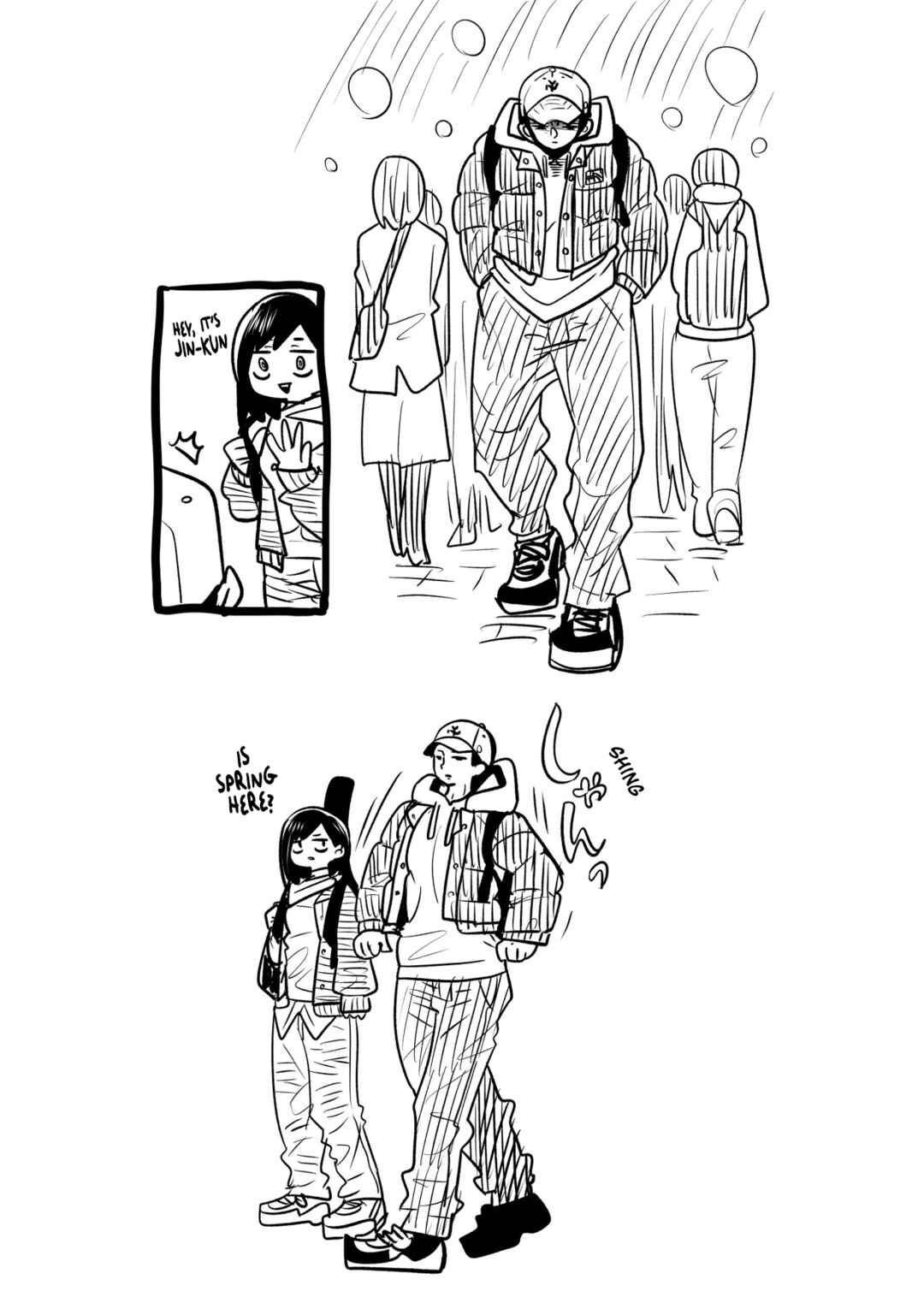 Boku no Kokoro no Yabai Yatsu: Love Comedy ga Hajimaranai Chapter 1.1 - Page 2