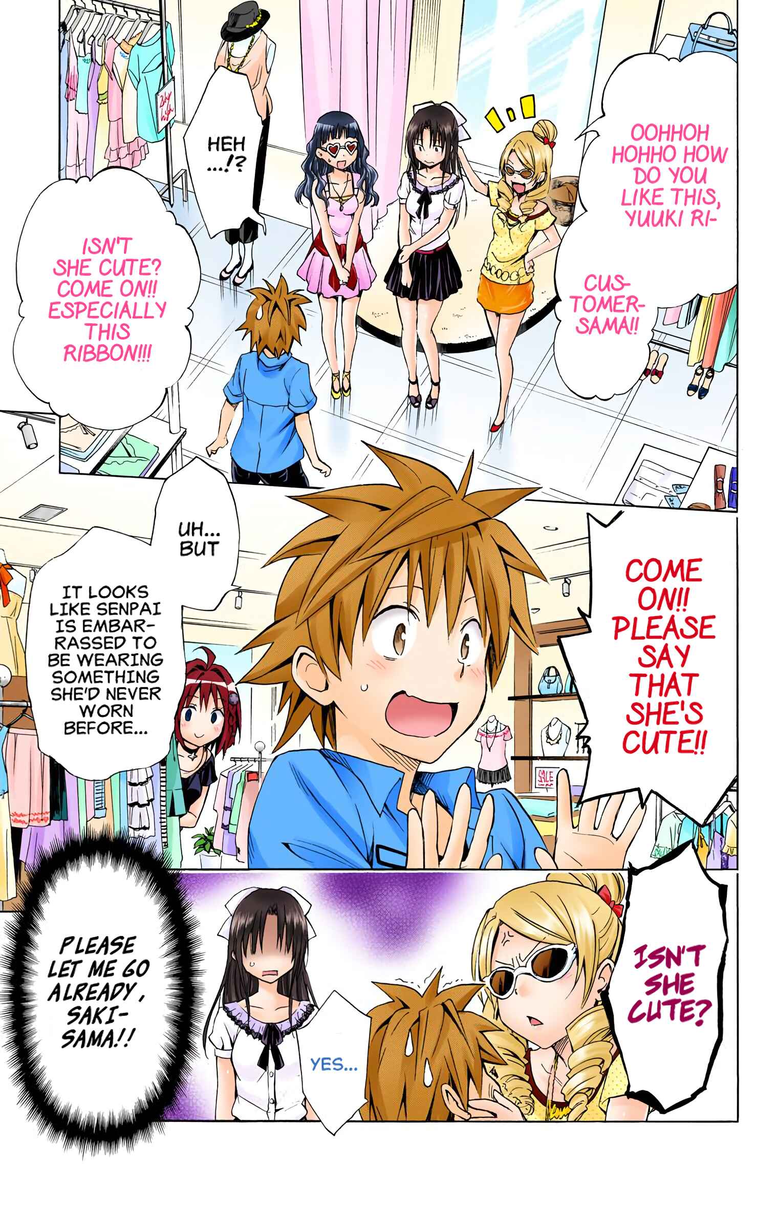 To Love Ru Darkness (Official Colored) Chapter 52 - Page 17