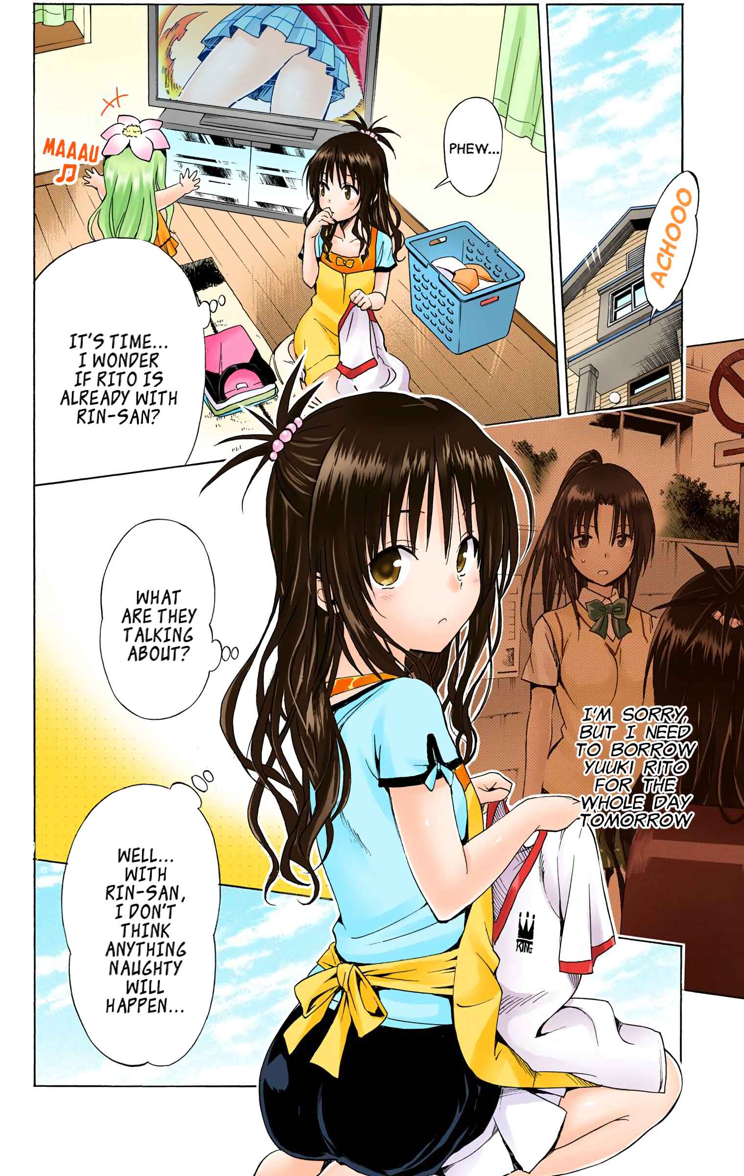 To Love Ru Darkness (Official Colored) Chapter 52 - Page 6