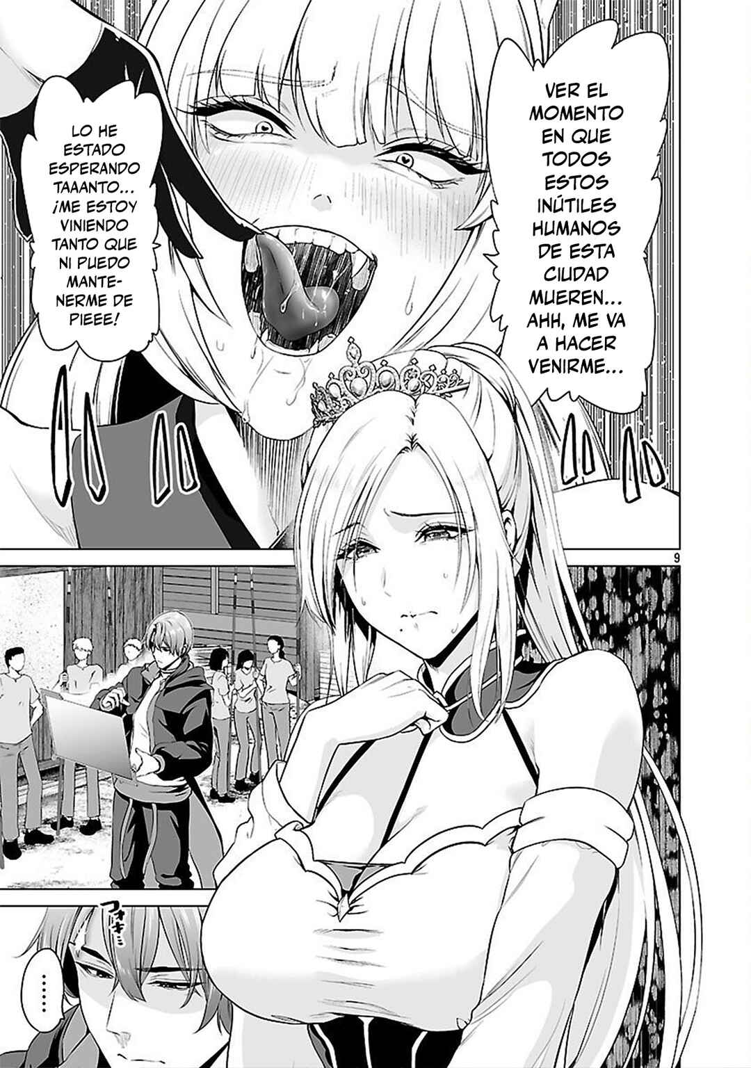 Isekai H Eiyuuden: Bishoujo Senshi-tachi wa Saikyou Gunshi no Muchana Onegai ni Sakaraenai Chapter 5.1 - Page 9