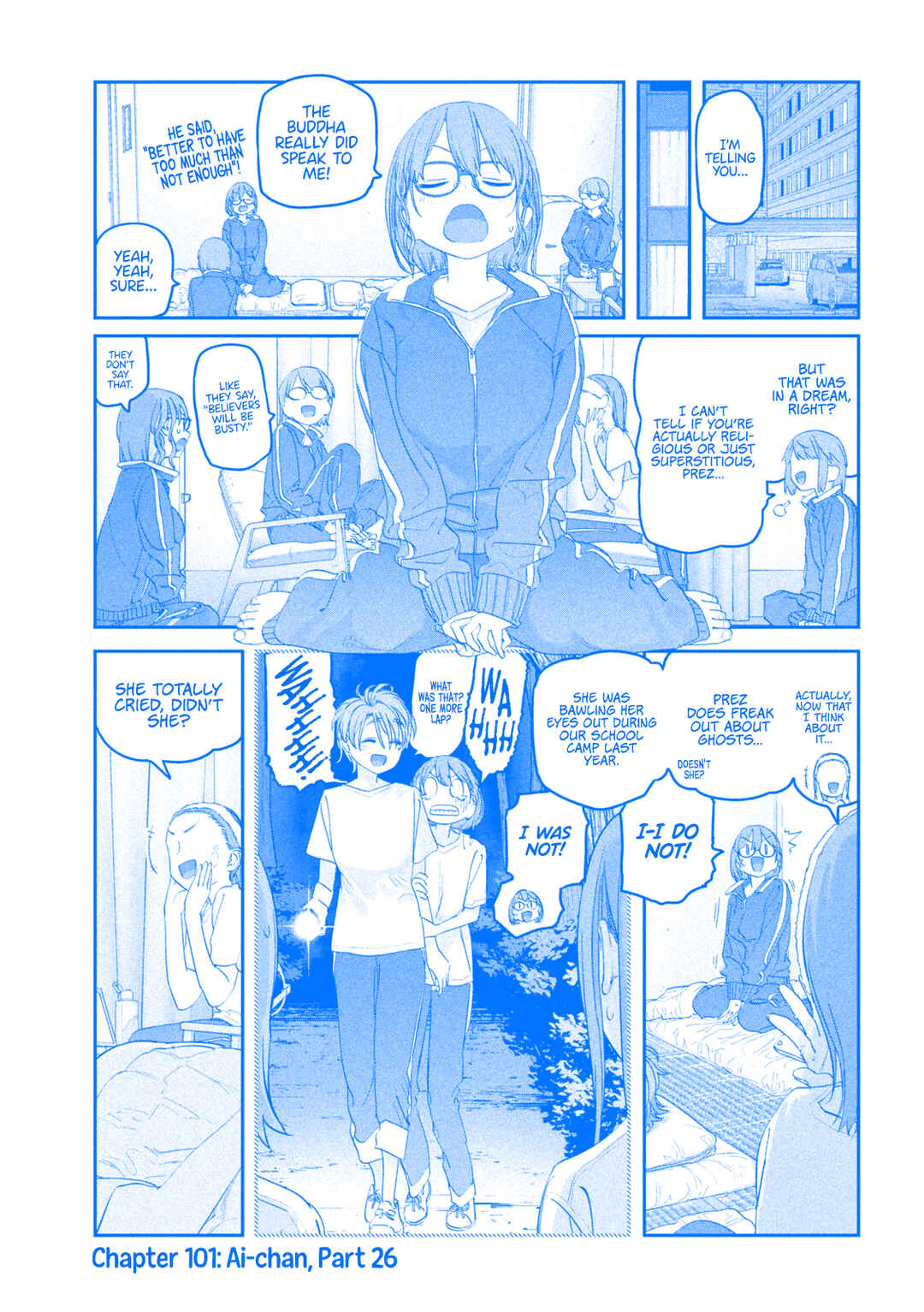 Getsuyoubi no Tawawa (Blue) (Fan Colored) Chapter 101 - Page 2