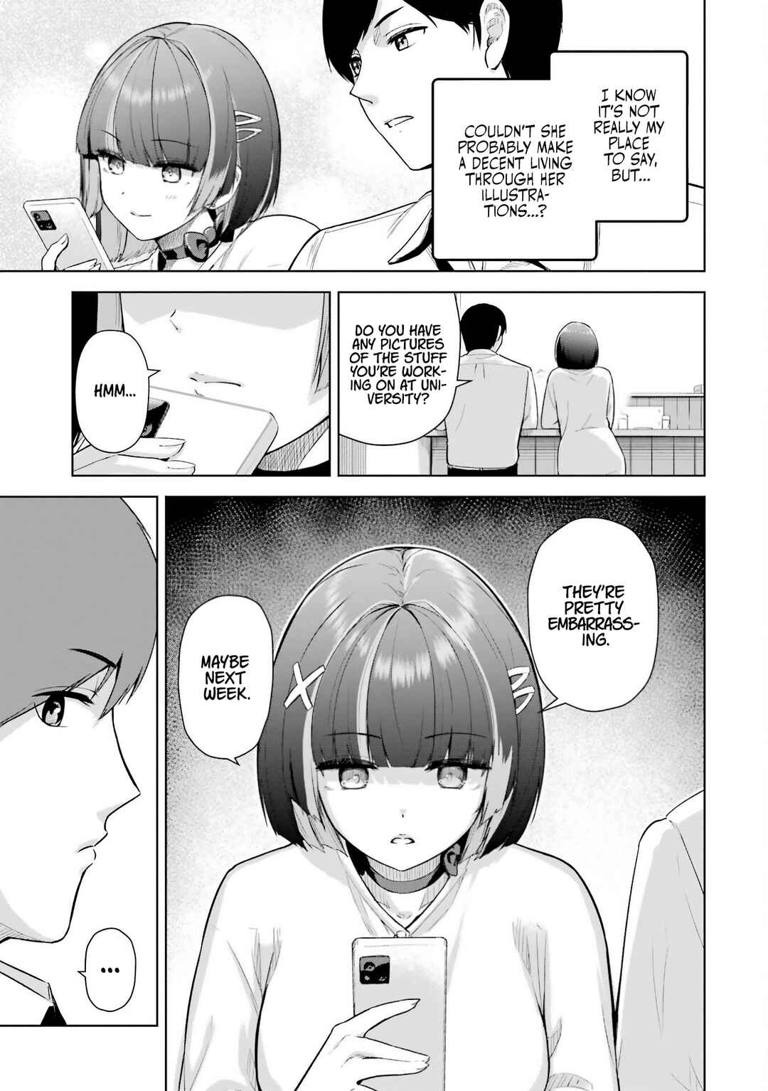 Tachinomi Izakaya de Kuudere Downer-kei Joshidaisei ga Tonari ni Kuru Hanashi Chapter 3 - Page 14