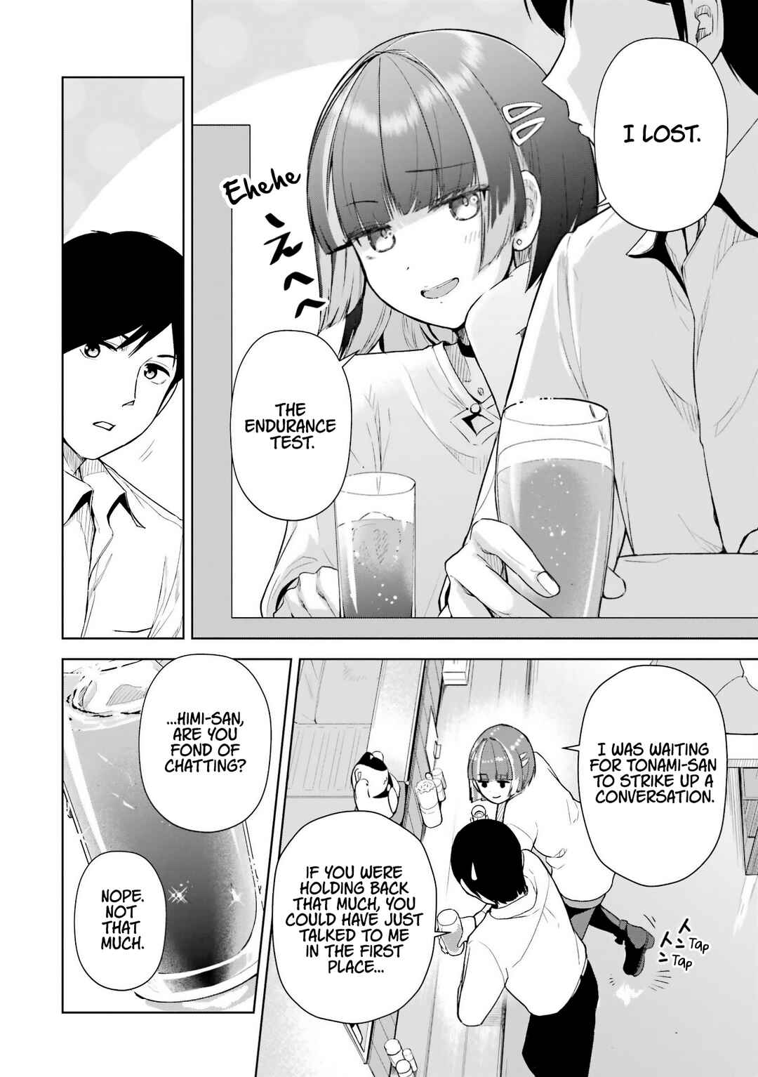Tachinomi Izakaya de Kuudere Downer-kei Joshidaisei ga Tonari ni Kuru Hanashi Chapter 3 - Page 5